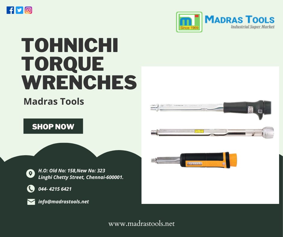Purchase Tohnichi Torque Wrenches Online in India